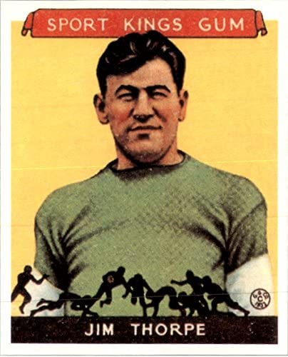 1933 Sport Kings Jim Thorpe Football Cards