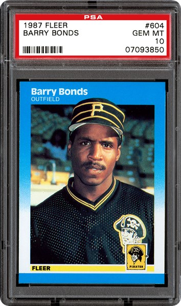 Barry Bonds Rookie Cards Value