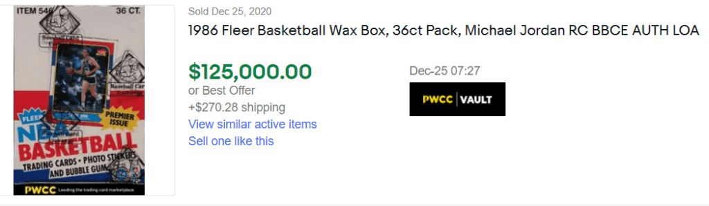 1986 fleer basketball unopened box for sale