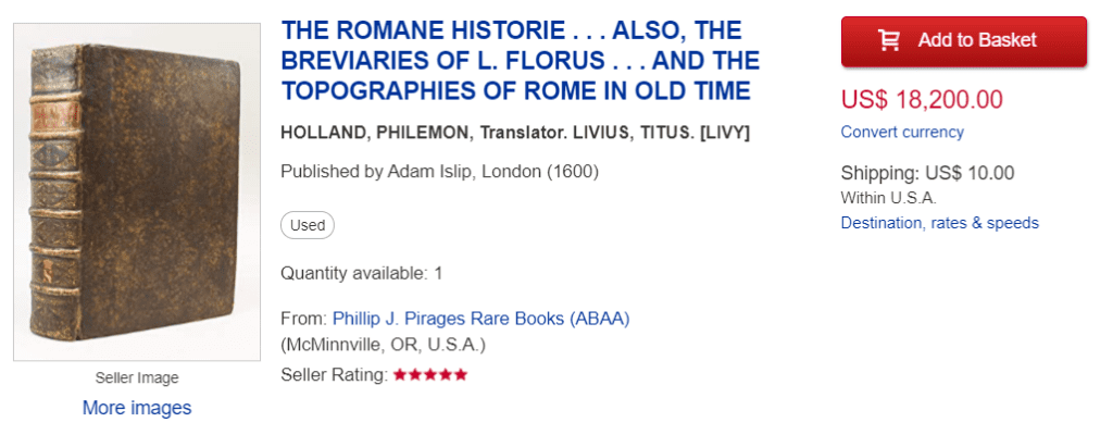 roman history books
