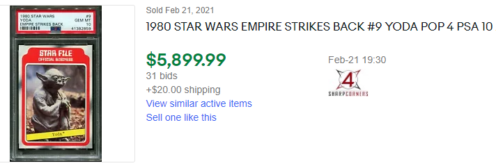 empire strikes back for sale