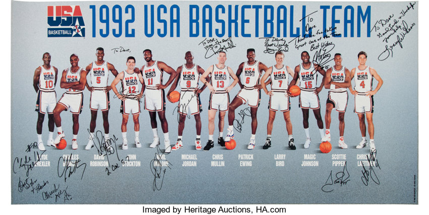 1992 usa basketball dream team