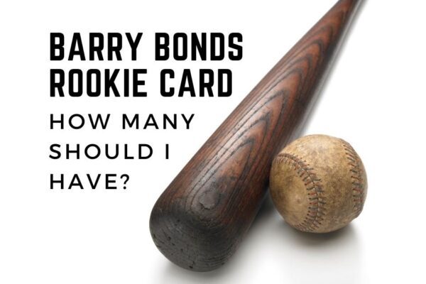 barry bonds rookie card values and worth