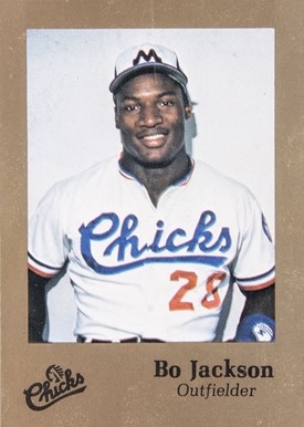 1986 Memphis Chicks Bo Jackson Rookie Card
