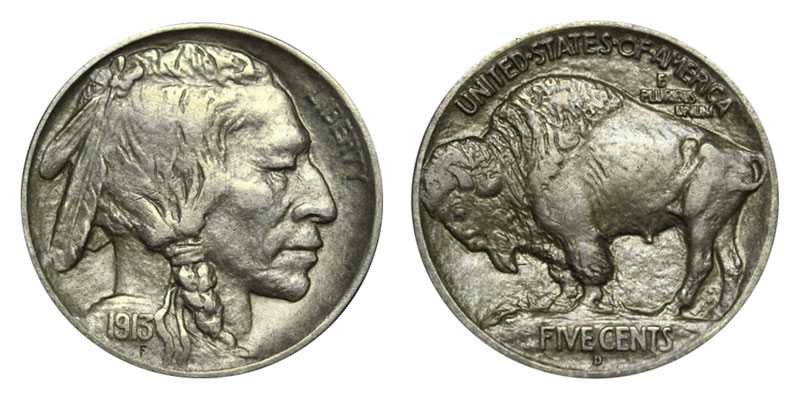 1913 D Buffalo Nickel