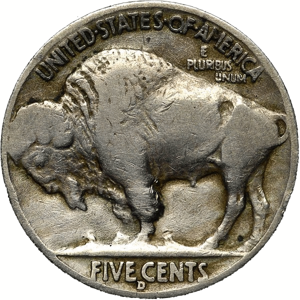 1937-D Three-Legged Buffalo