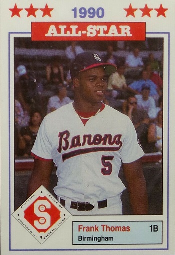 1990 Birmingham Barons All-Star Minor League Rookie Card