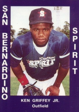 1988 San Bernardino Spirit Ken Griffey Jr. 