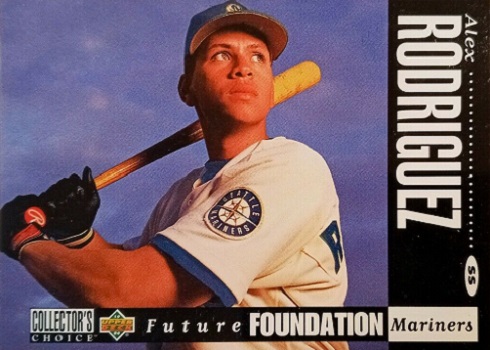 1994 collector's choice alex rodriguez rookie