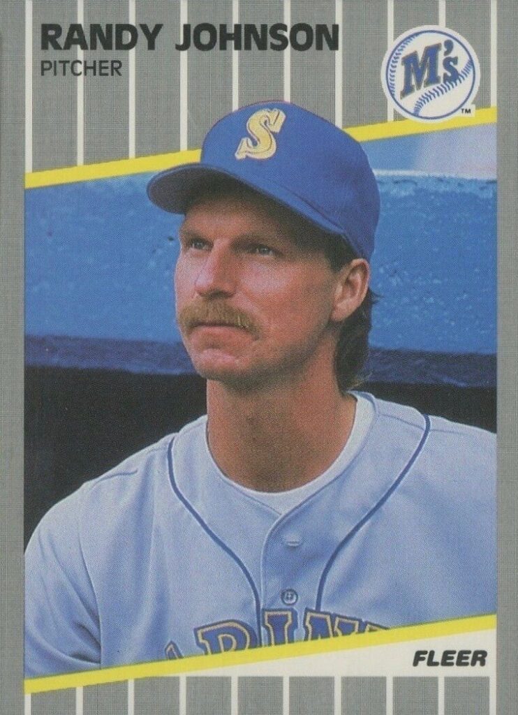 1989 Fleer Update Randy Johnson Baseball Card
