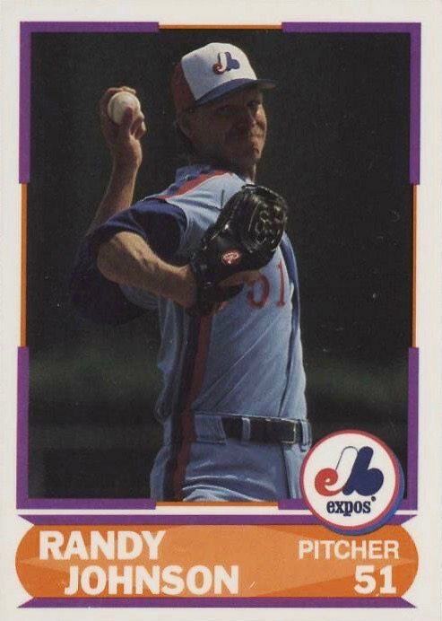 1989 Score Young Superstars Series Randy Johnson Rookie Card