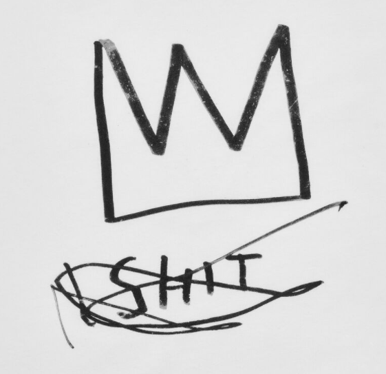 basquiat crown symbol