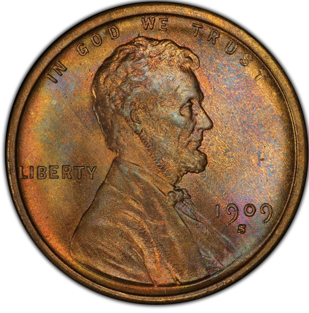 1909 S VDB wheat penny