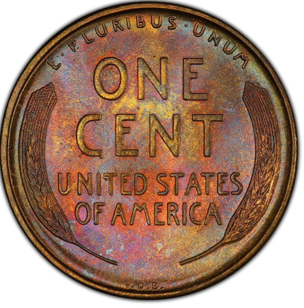 1909 S VDB Wheat Penny