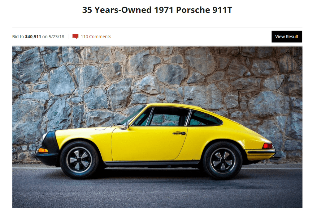 1971 porsche 911T