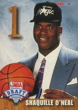 1992 Hoops Draft Redemption Shaquille ONeal Basketball Card