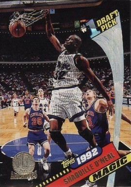 1992 Topps Archives Shaq Rookie Card