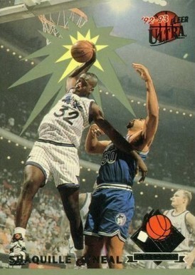 1992 Ultra Rejectors Shaq Basketball Card