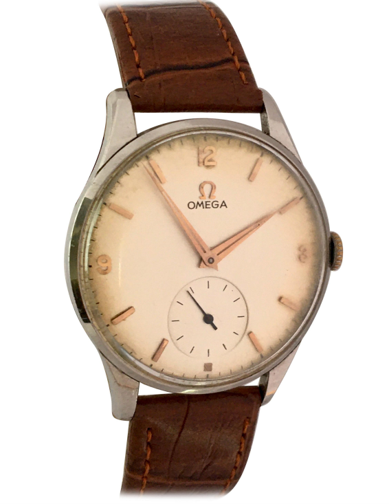 Omega Mechanical Stainless Steel Vintage Watch