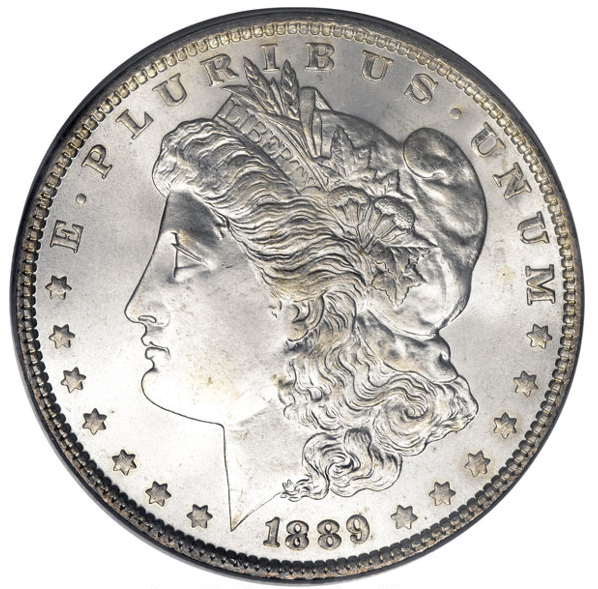 1889 Morgan Silver Dollar, MS68