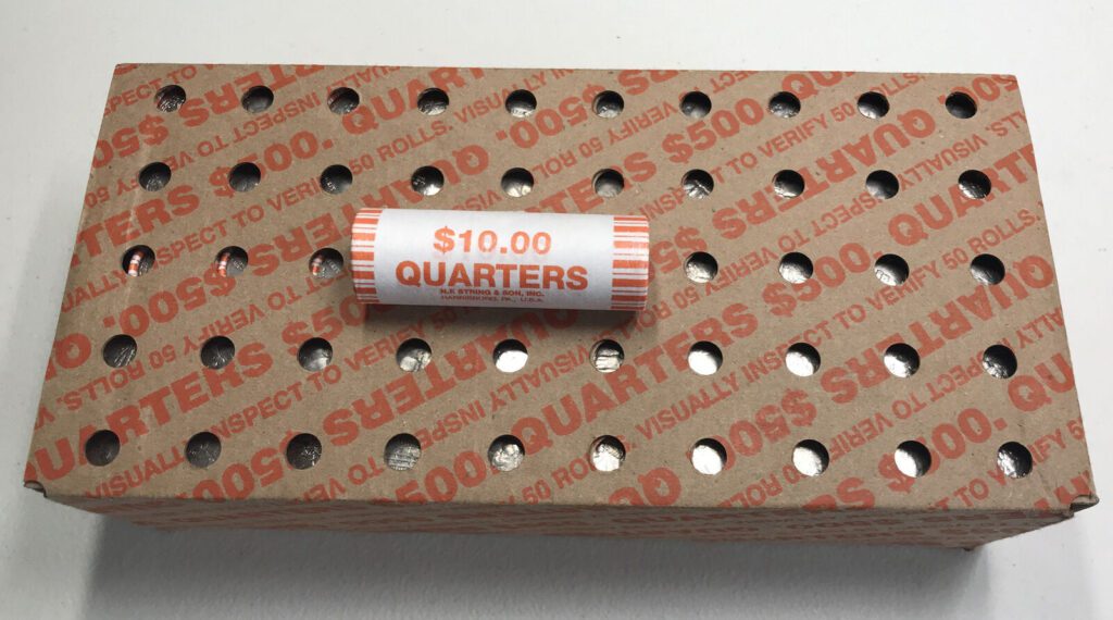 how many quarters in a box