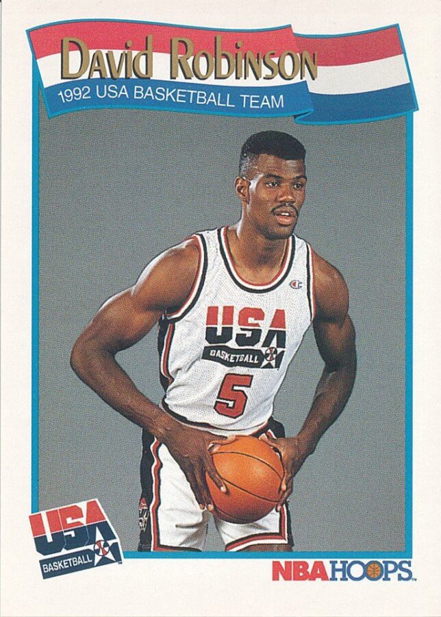 1992 USA Basketball Dream Team David Robinson