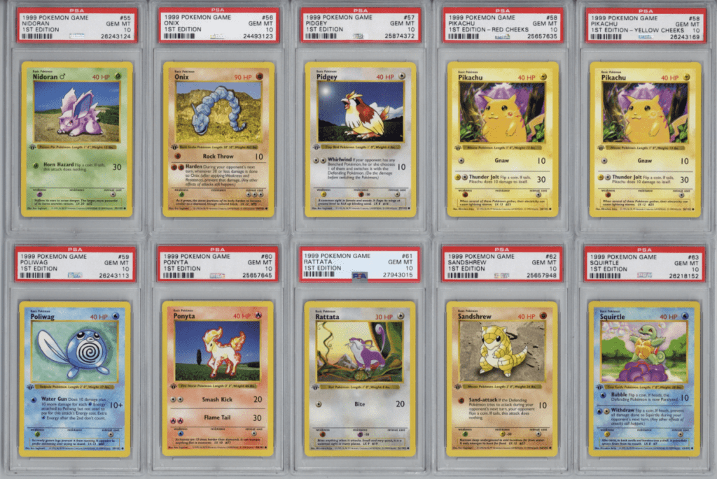 first edition pokemon complete set