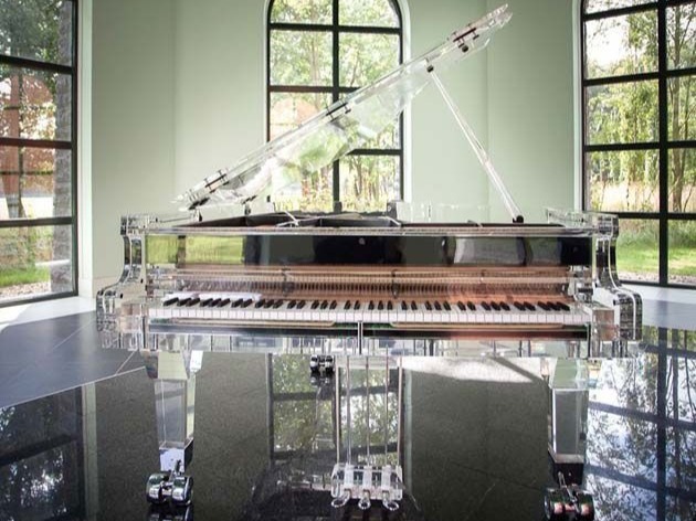 the crystal piano