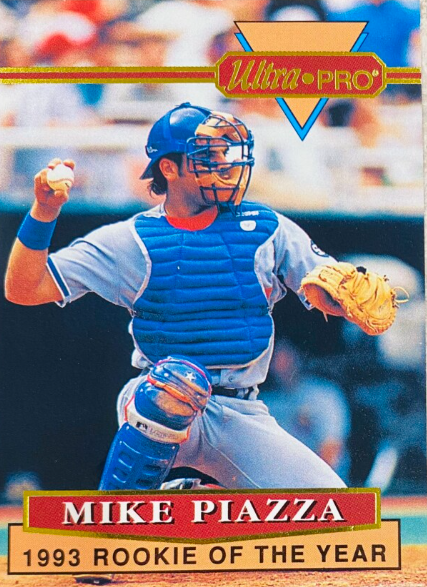 Mike Piazza 1994 Rembrandt Ultra-Pro Rookie of the Year 